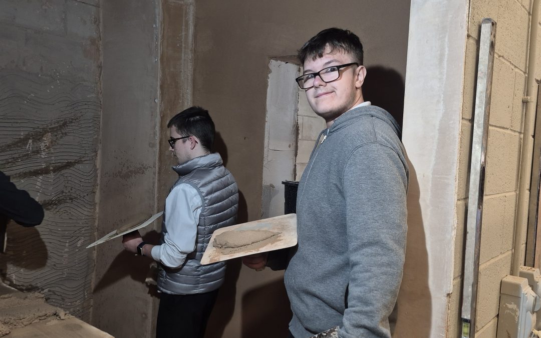 Plastering Taster Workshop Woodlands Campus Thursday 10th April 2025